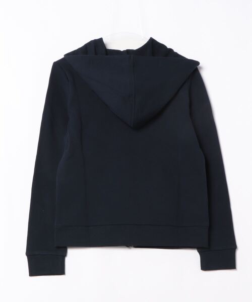 BENETTON (UNITED COLORS OF BENETTON)(ベネトンユナイテッドカラーズオブベネトン)の「ブランドロゴマーク入りフルジップアップパーカー(パーカー・レディース・ネイビー/ホワイト・MEDIUM/SMALL/X-SMALL/XX-SMALL)」の3枚目の写真