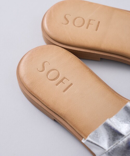 セール】SOFI/ソフィー 別注 フリルレザーサンダル（サンダル
