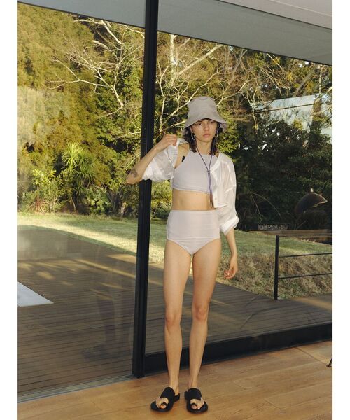 セール】LAYERED BRA TOP / レイヤードブラトップ（水着）｜UN3D