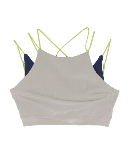 美品 アンスリード レイヤードブラトップ ブラトップ 水着 セール】LAYERED BRA TOP / レイヤードブラトップ（水着）｜UN3D