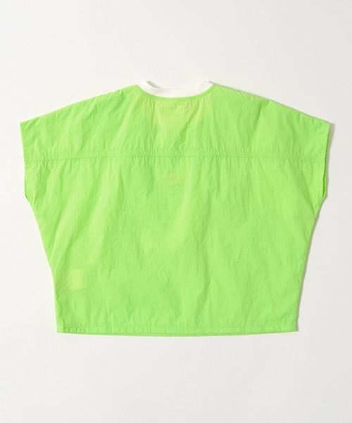 b・ROOM（ビールーム）の「イージーワイドナイロンTシャツ（シャツ/ブラウス・キッズ・ライトカーキ/ネイビー/ライトグリーン/ラベンダー・120cm/150cm/100cm/130cm/110cm/140cm）」の21枚目の写真