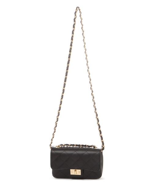 saloon(サルーン)の「SALOON(サルーン)/ キルティングチェーンバッグ(ショルダーバッグ・レディース・その他2/ブラック・FREE)」の14枚目の写真