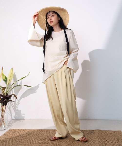 ブラウス シャツ ラッシュガード後ろねじりブラウス レディース BAB ブラウス シャツ ラッシュガード後ろねじりブラウス