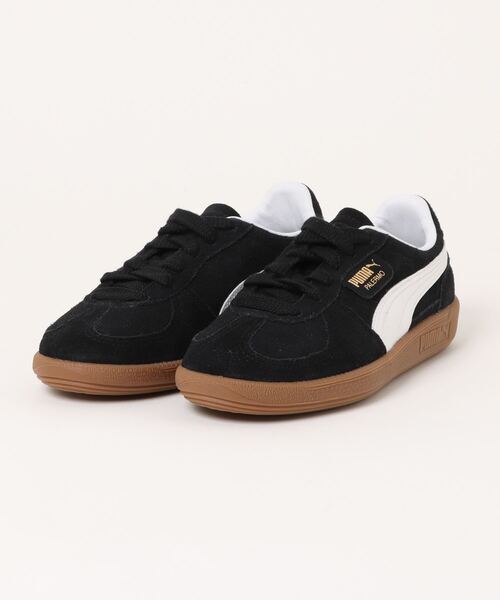 【PUMA】 396463-10 Palermo スニーカー Puma Palermo Suede Shoes 'Black/White/Gum' (396463-10