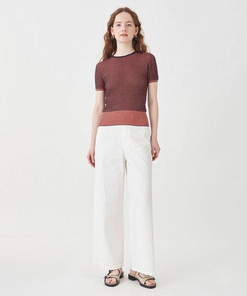 MACPHEE（マカフィー）の「コットンサージ ドローストリングワイド  