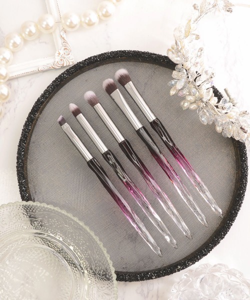 新品】mehron 8色パレットとブラシセット 8本set ポーチ付き メイク