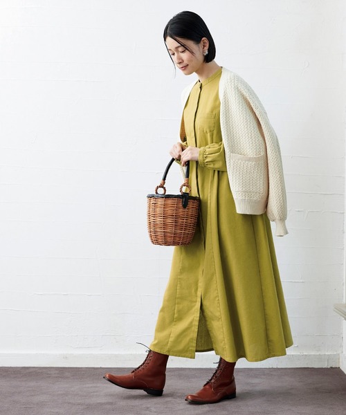 Sunny clouds（サニークラウズ）の「サニークラウズ　ほっこり袖カーディガン（カーディガン/ボレロ・レディース・ブルー/アイボリー・X-LARGE/LARGE/MEDIUM）」の13枚目の写真