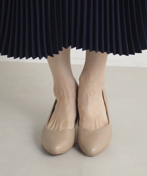 FOUND GOOD（ファウンドグッド）の「プレーンパンプス（パンプス・レディース・ベージュ/グレー系2/グレー系/ブラック/ブラウン系/グレー系1/ブラウン系8・XL/L/M/S）」の16枚目の写真