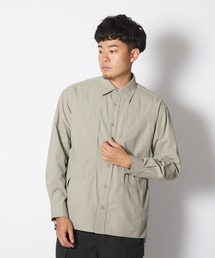 snow peak スノーピーク ストライプ スリーピング シャツ 長袖シャツ snow peak スノーピーク Sleeping Shirt ストライプ M - メルカリ