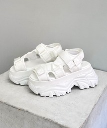 スニーカー厚底サンダル