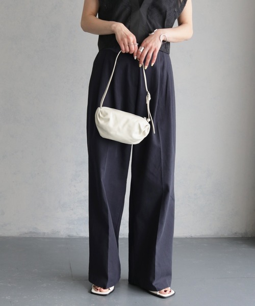 cheriella(シェリエラ)の「【cheriella】牛革ハンドバッグ(ハンドバッグ・レディース・アイボリー/シルバー/ミント・ONESIZE)」の7枚目の写真