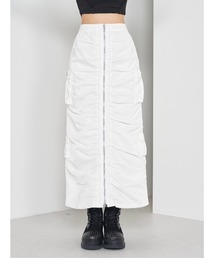 ✨️ダーリッチ darich スカート ホワイト 白 アイボリー✨️ Darich - 新品タグ付き ダーリッチ ハイウエストニットミニ