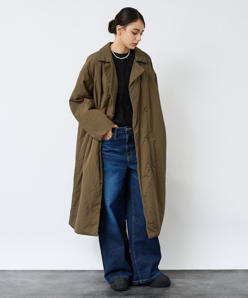 SOMETHING(サムシング)の「【SOMETHING/サムシング】LISA ワイド デニムパンツ【WEB限定】(デニムパンツ・レディース・スミクロ/ダークネイビー/アイボリー/インディゴブルー/ライトブルー・X-SMALL/S/M)」の8枚目の写真