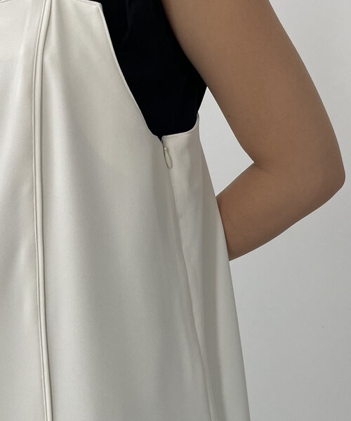 CAPRICIEUX LE'MAGE（カプリシューレマージュ）の「ベアキャミワンピース（ワンピース・レディース・ブラック/ホワイト系その他・FREE/PS）」の19枚目の写真