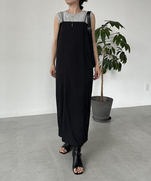 CAPRICIEUX LE'MAGE（カプリシューレマージュ）の「ベアキャミワンピース（ワンピース・レディース・ブラック/ホワイト系その他・FREE/PS）」の16枚目の写真