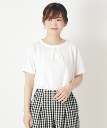 【コットン100%/日本製/ワンマイルウエア】ギザ鹿の子プルオーバー