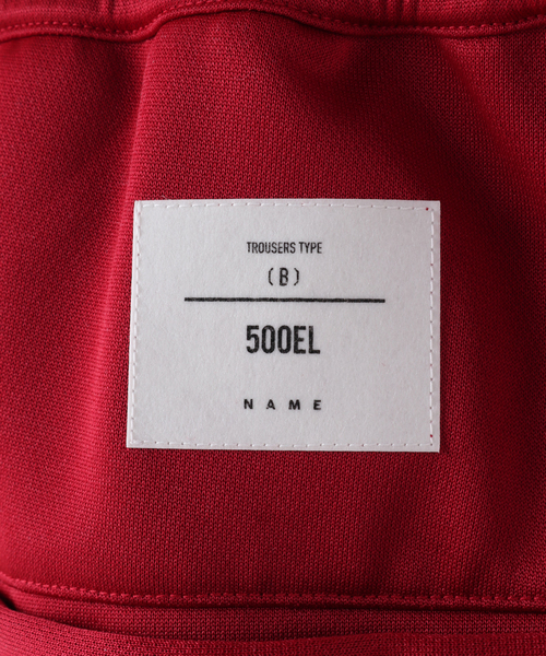 ciname.（チナム）の「Name. FLARE TRACK PANTS NMPT-01 5（その他パンツ・メンズ・ブラック/レッド・1）」の11枚目の写真