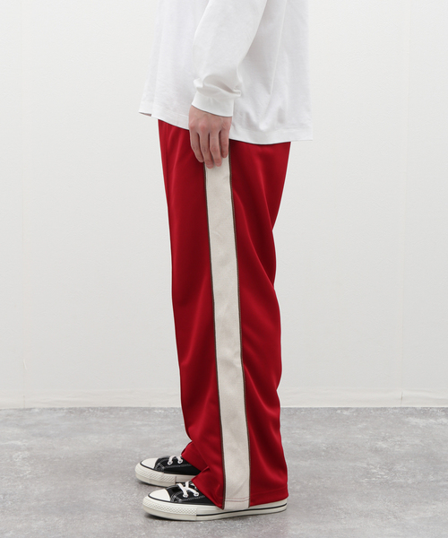 ciname.（チナム）の「Name. FLARE TRACK PANTS NMPT-01 5（その他パンツ・メンズ・ブラック/レッド・1）」の21枚目の写真