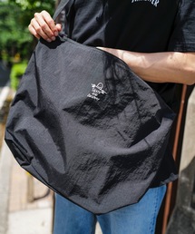 GONZ SAD Shoulder Bag L /THRASHER スラッシャー撥水加工リップストップナイロンワンポイントショルダーバッグ