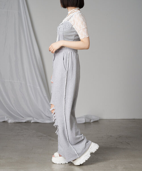 RAY CASSIN（レイカズン）の「レースチョーカーTシャツ（Tシャツ/カットソー・レディース・ブラック/ブルー/ホワイト・FREE）」の16枚目の写真