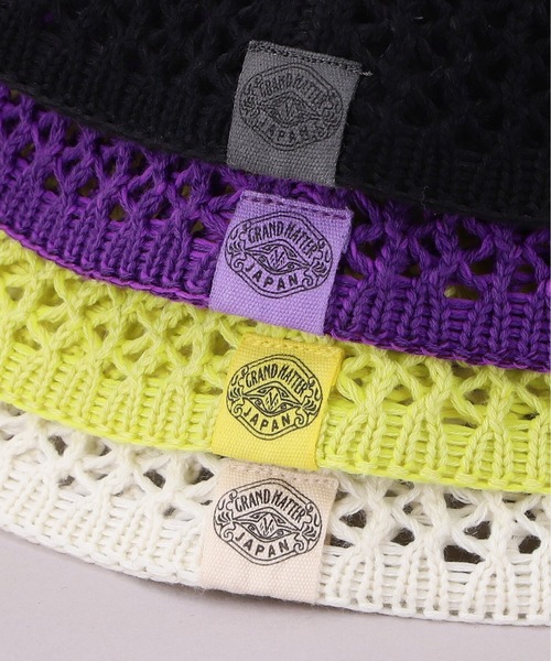 CA4LA（カシラ）の「CF KNIT TULIP（ハット・メンズ・パープル/ブラック/ホワイト/イエロー・ONESIZE）」の15枚目の写真