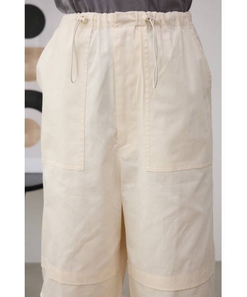 AZUL by moussy（アズールバイマウジー）の「ルーズカーゴパンツ（カーゴパンツ・レディース・アイボリー/ブラック/カーキ・SMALL/MEDIUM）」の10枚目の写真
