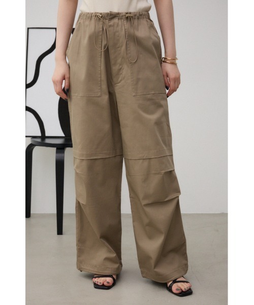 AZUL by moussy（アズールバイマウジー）の「ルーズカーゴパンツ（カーゴパンツ・レディース・アイボリー/ブラック/カーキ・SMALL/MEDIUM）」の20枚目の写真