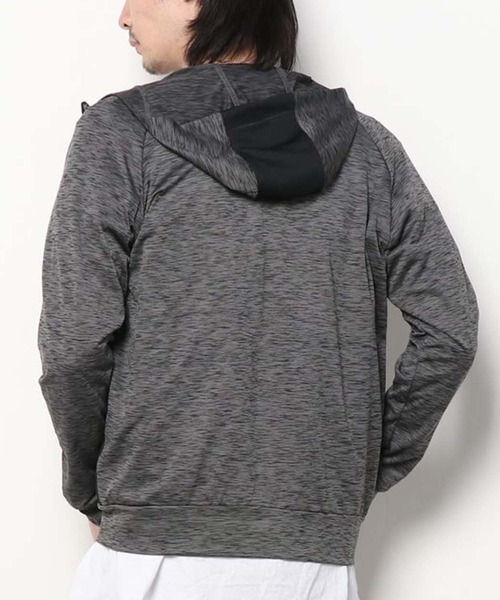 LONSDALE(ロンズデール)の「LONSDALE ポリニット フルジップパーカー(ジャージ・メンズ・チャコール・L)」の7枚目の写真