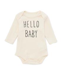 green label relaxing | オーガニックコットン フライス ボディスーツ(ロンパース)