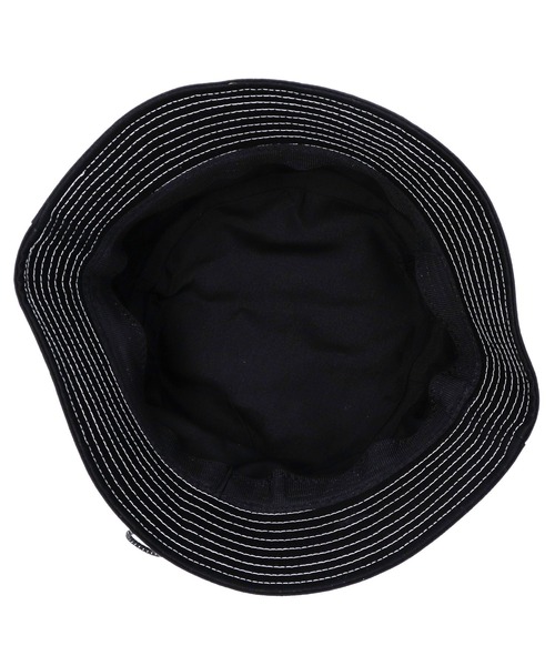 X-girl（エックスガール）の「STITCH BUCKET HAT（ハット・レディース・ホワイト/ブラック/ブラウン・ONE SIZE）」の14枚目の写真