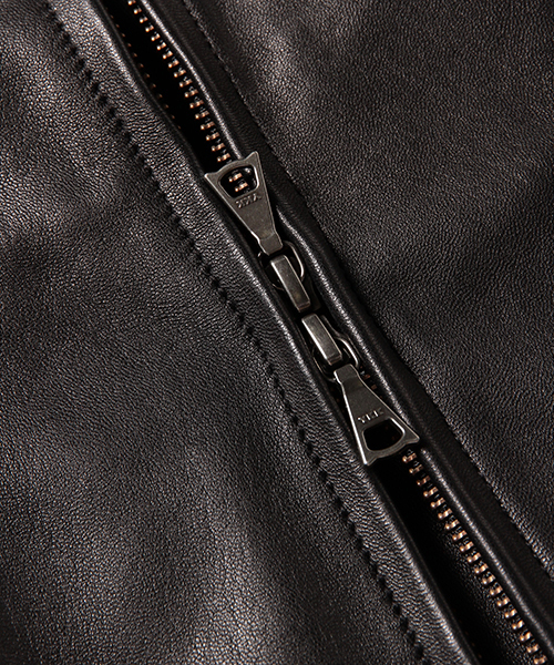 BEAMS LIGHTS Men's（ビームスライツ メンズ）の「BEAMS LIGHTS / レザーダブルライダース（ライダースジャケット・メンズ・ブラック・SMALL/MEDIUM/LARGE）」の10枚目の写真