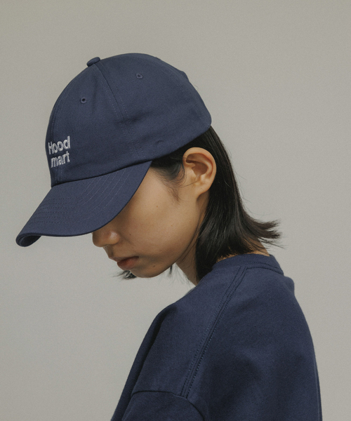 M TO R（ムウトアール）の「【Hoodmart】FOR M Hoodmart CAP（キャップ・レディース・ブラック/ネイビー・FREE）」の10枚目の写真