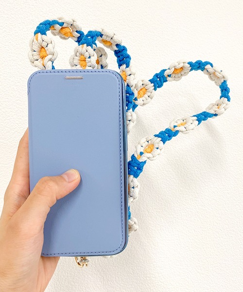 【まとめ売り】クー♡ストラップセット マクラメ編みお花ストラップ（スマホグッズ）｜w.r.k（ダブル
