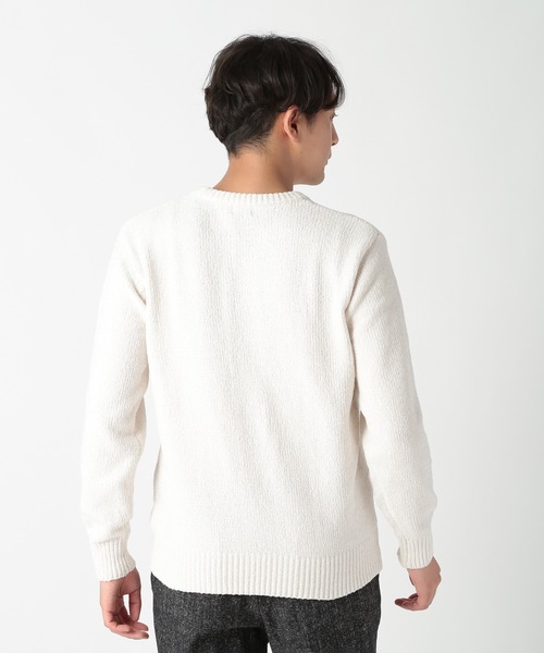 CROWDED CLOSET（クラウデッドクローゼット）の「5Gモールニット（ニット/セーター・メンズ・ブラック/ワイン/ブルー/ホワイト・03/02/04）」の8枚目の写真