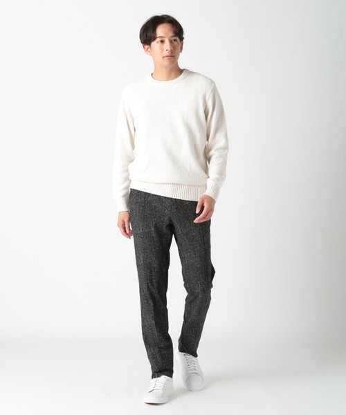 CROWDED CLOSET（クラウデッドクローゼット）の「5Gモールニット（ニット/セーター・メンズ・ブラック/ワイン/ブルー/ホワイト・03/02/04）」の6枚目の写真