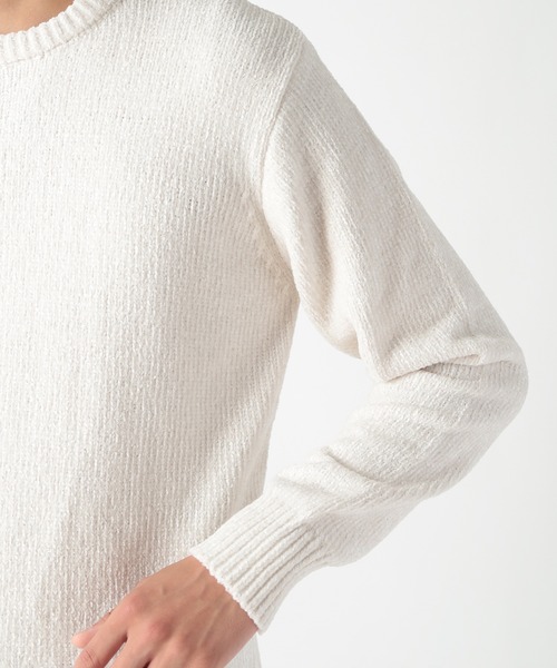 CROWDED CLOSET（クラウデッドクローゼット）の「5Gモールニット（ニット/セーター・メンズ・ブラック/ワイン/ブルー/ホワイト・03/02/04）」の10枚目の写真