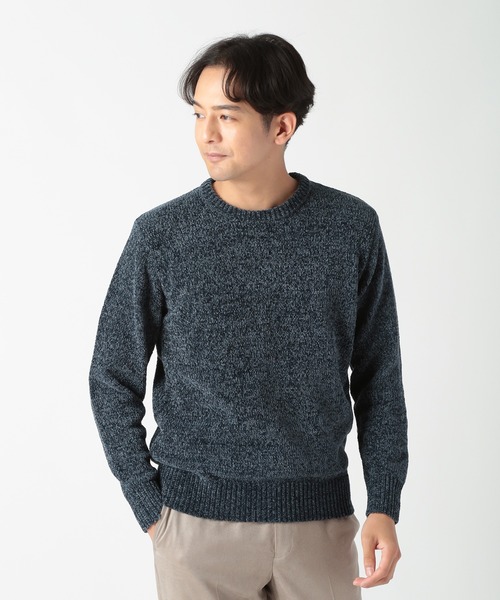 CROWDED CLOSET（クラウデッドクローゼット）の「5Gモールニット（ニット/セーター・メンズ・ブラック/ワイン/ブルー/ホワイト・03/02/04）」の21枚目の写真