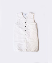[Yarmo] Quilt Lined Long Vest