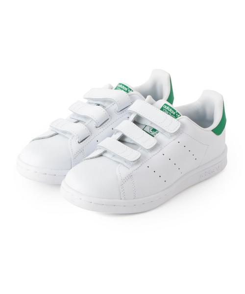 BEAUTY&YOUTH UNITED ARROWS(ビューティーアンドユースユナイテッドアローズ)の「BY KIDS adidas STAN SMITH スニーカー 17-19cm(スニーカー・キッズ・ホワイト・17cm/18cm/17.5cm/19cm/18.5cm)」の1枚目の写真