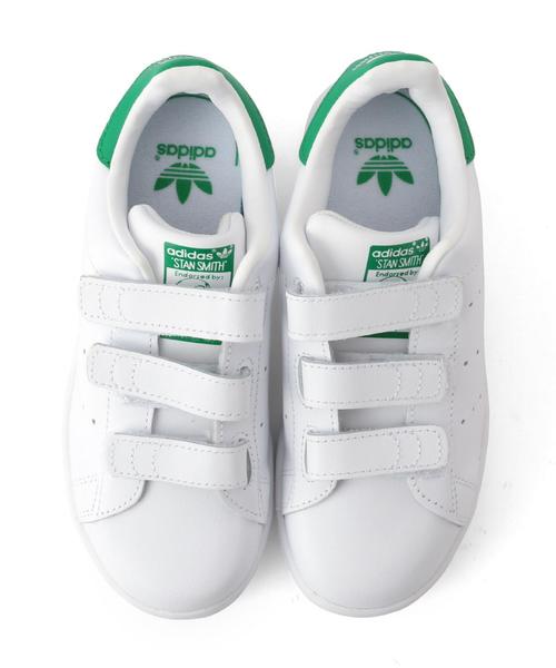 BEAUTY&YOUTH UNITED ARROWS(ビューティーアンドユースユナイテッドアローズ)の「BY KIDS adidas STAN SMITH スニーカー 17-19cm(スニーカー・キッズ・ホワイト・17cm/18cm/17.5cm/19cm/18.5cm)」の2枚目の写真