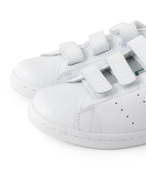 BEAUTY&YOUTH UNITED ARROWS(ビューティーアンドユースユナイテッドアローズ)の「BY KIDS adidas STAN SMITH スニーカー 17-19cm(スニーカー・キッズ・ホワイト・17cm/18cm/17.5cm/19cm/18.5cm)」の6枚目の写真