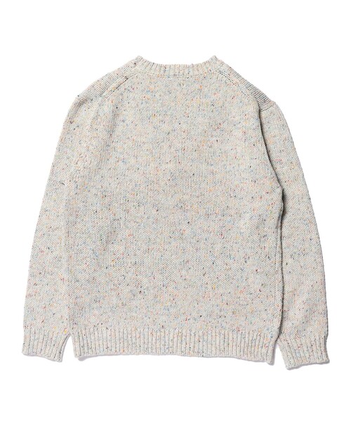 BEAMS(ビームス)の「3ゲージ カラーネップ クルーネック ニット 24FW(ニット/セーター・メンズ・ネイビー/ブラック/ナチュラル・XL/L/M/S)」の13枚目の写真