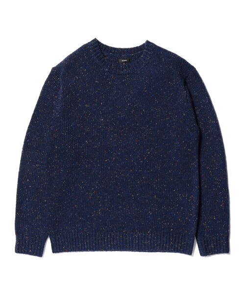 BEAMS(ビームス)の「3ゲージ カラーネップ クルーネック ニット 24FW(ニット/セーター・メンズ・ネイビー/ブラック/ナチュラル・XL/L/M/S)」の18枚目の写真