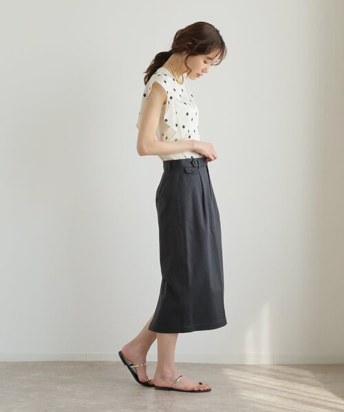 Spick & Span（スピックアンドスパン）の「チノタックタイトスカート