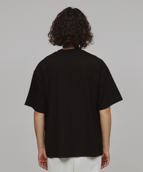 tk.TAKEO KIKUCHI（ティーケータケオキクチ）の「モザイクアブストTシャツ（Tシャツ/カットソー・メンズ・オフホワイト/ブルー/ブラック・03/02/01）」の8枚目の写真