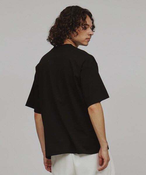 tk.TAKEO KIKUCHI（ティーケータケオキクチ）の「モザイクアブストTシャツ（Tシャツ/カットソー・メンズ・オフホワイト/ブルー/ブラック・03/02/01）」の19枚目の写真