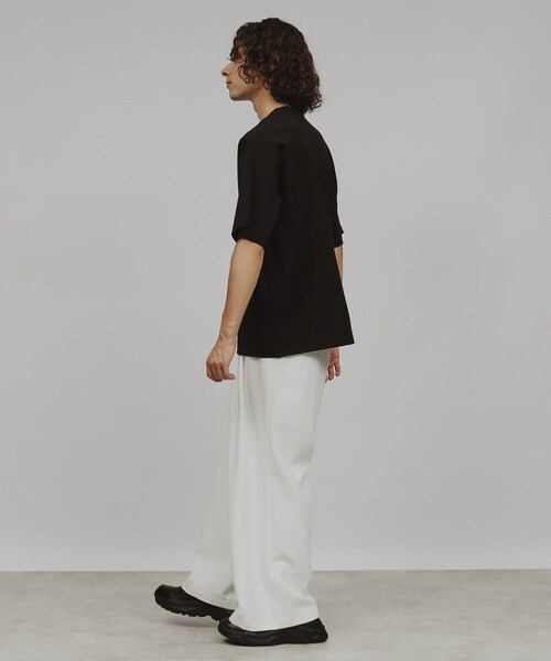 tk.TAKEO KIKUCHI（ティーケータケオキクチ）の「モザイクアブストTシャツ（Tシャツ/カットソー・メンズ・オフホワイト/ブルー/ブラック・03/02/01）」の17枚目の写真