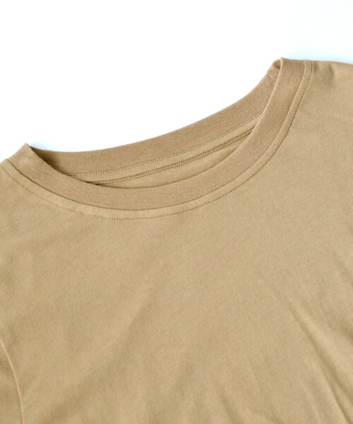 zootie（ズーティー）の「オークール カットハーフスリーブプルオーバー（Tシャツ/カットソー・レディース・ラベンダー/ベージュ/ホワイト/カーキ/ブラック・M）」の17枚目の写真