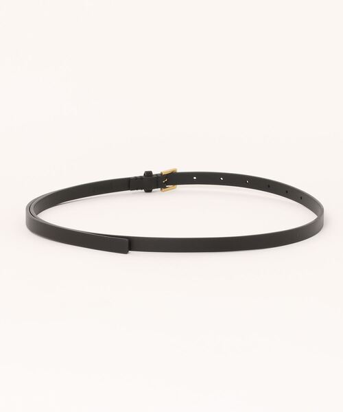 emmi(エミ)の「シンプルナローベルト(ベルト・レディース・シルバー/ブラック・FREE)」の11枚目の写真