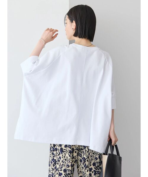 tシャツ エアーポンチプルオーバー レディース セール】接触冷感ポンチョシルエットポンチプルオーバー（T